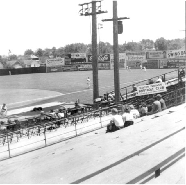 Dayton Indians Playing Baseball in Dayton, 1950